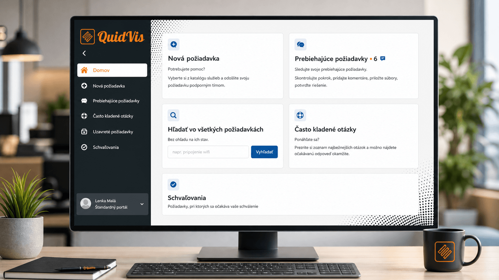 Prehľad pracovného prostredia